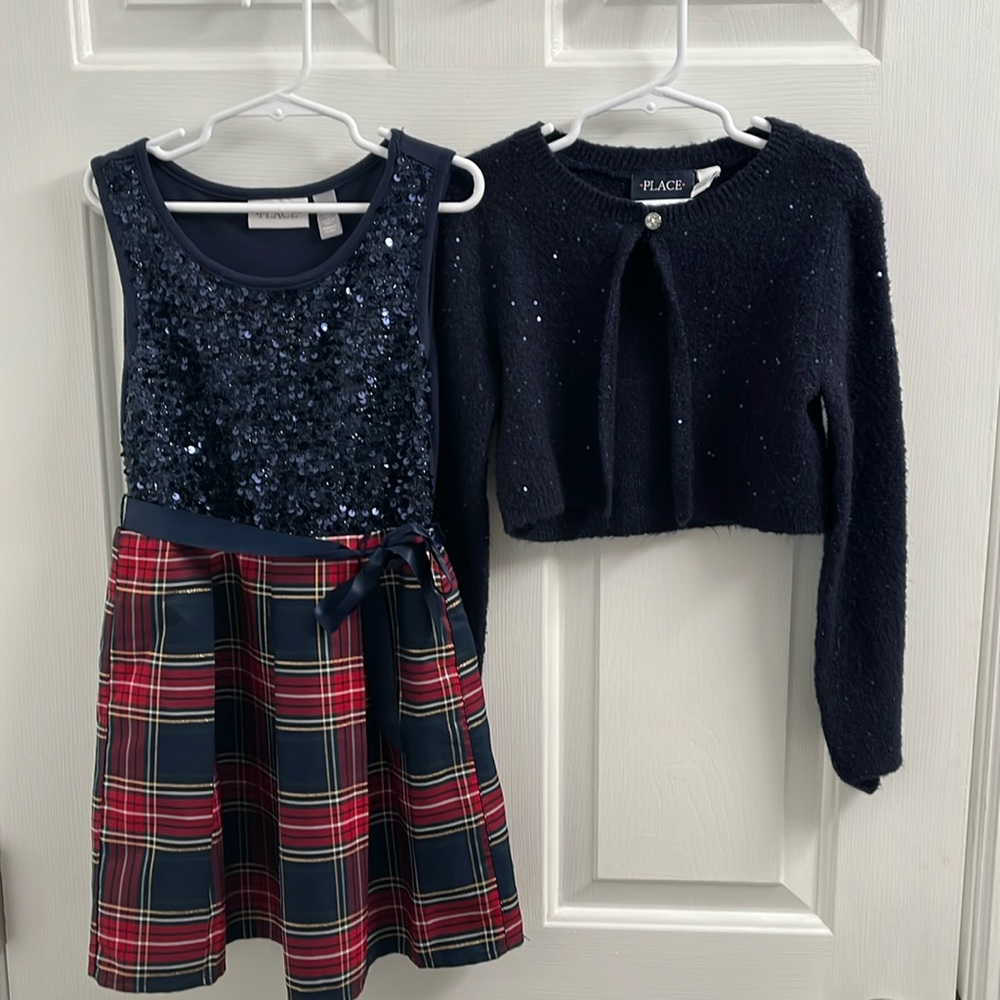 Children’s Place Dress and Shrug